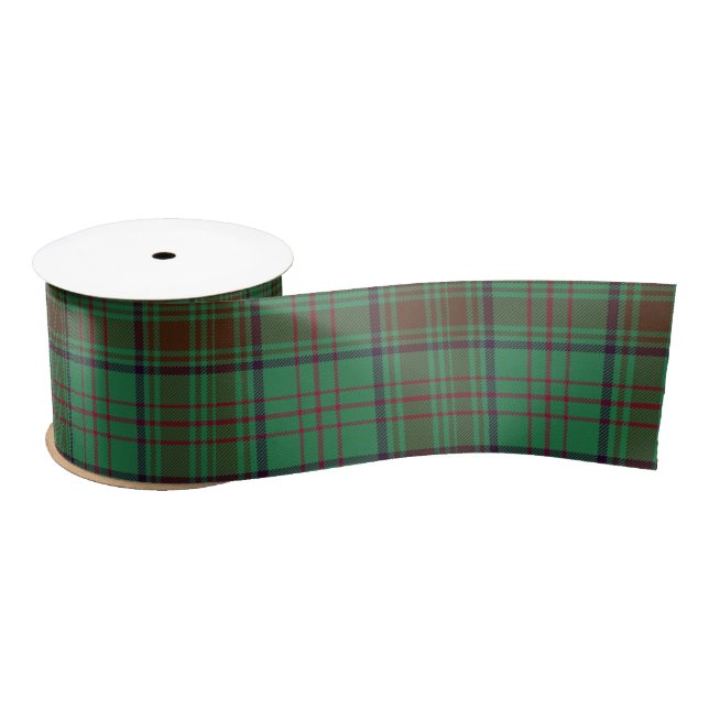 Irish County Dublin Tartan Satin Ribbon (Spool)