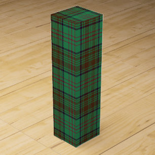 Irish County Dublin Tartan Wine Box