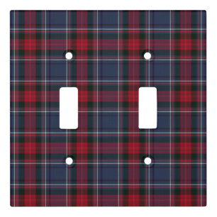 Irish County Louth Tartan Plaid Light Switch Cover