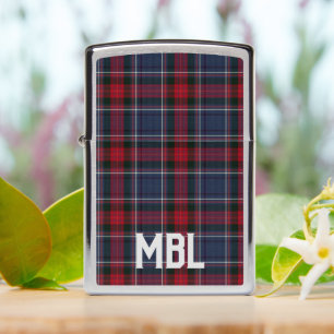 Irish County Louth Tartan Plaid Personalized Zippo Lighter