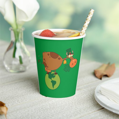 Irish Cow Paper Cups