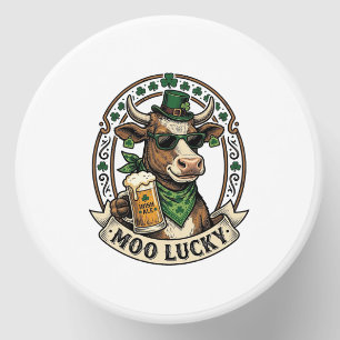 Irish Cow Shirt Vintage St Patrick Beer Design Mini Candle Favors