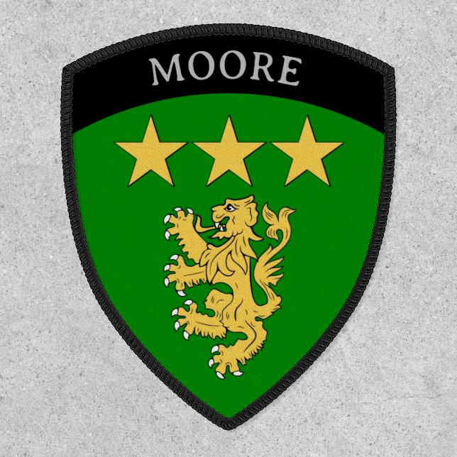 Irish Crest - Moore [EDIT] - Patch (Front)