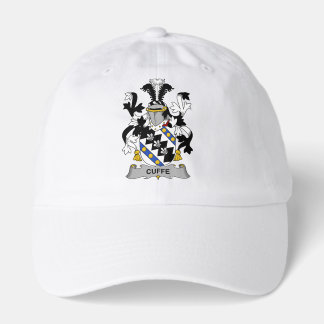 Irish Cuffe Coat of Arms Family Crest Hat