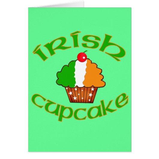 Irish Cupcake Cards (Front)