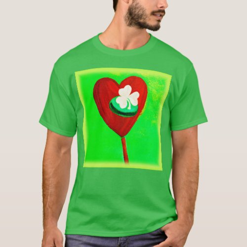 Irish Cute Painting Design Buy Now T_Shirt