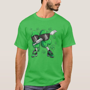 Irish Dabbing Shamrock S, Clover St Patricks Day B T-Shirt