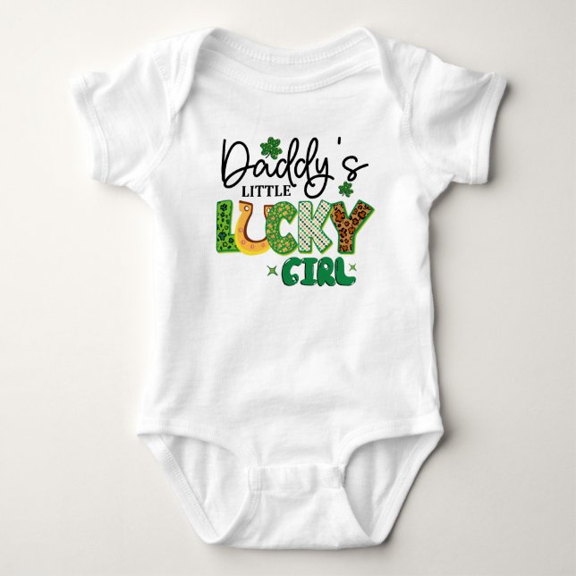 Irish "Daddy's Girl" Baby Bodysuit - Toddler Tee (Front)