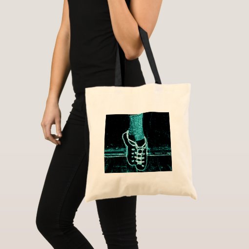 CafePress Irish Step Dancer Tote Bag - Natural Canvas Reusable Shopping Bag