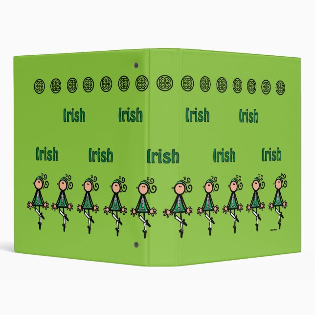 IRISH DANCE BINDER (Background)