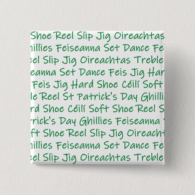 Irish Dance Button (Front)