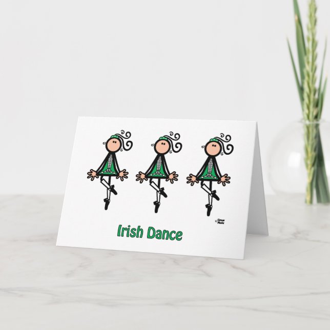 Irish Dance Card (Front)