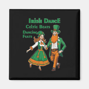 Irish Dance Celtic Beats Dancing St Patrick's Day Magnet