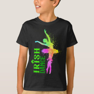 Irish Dance Colors Happy St Patrick's Day Dancer G T-Shirt