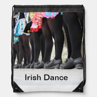 Irish Dance drawstrig bag