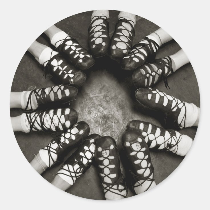 Irish Dance Ghillies Stickers Zazzle