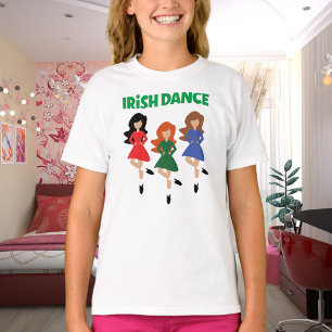 Irish Dance   Irish Dancers Dancing T-Shirt