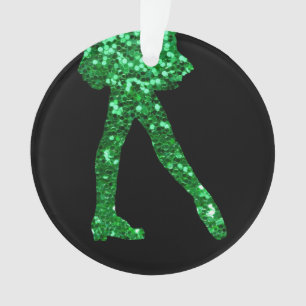 Irish Dance single-sided (add a message on back) Ornament