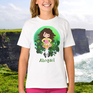 Irish Dance St. Patrick's Day Green Shamrocks T-Shirt