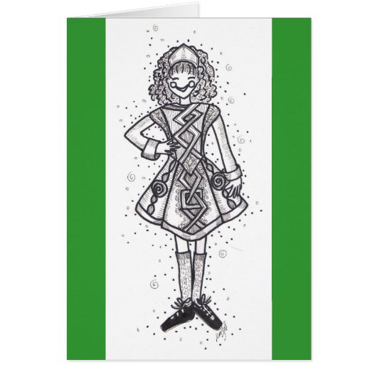 IRISH DANCER CARDS (Front)