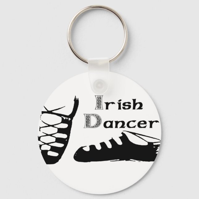 Irish Dancer Ghillies Keychain (Front)