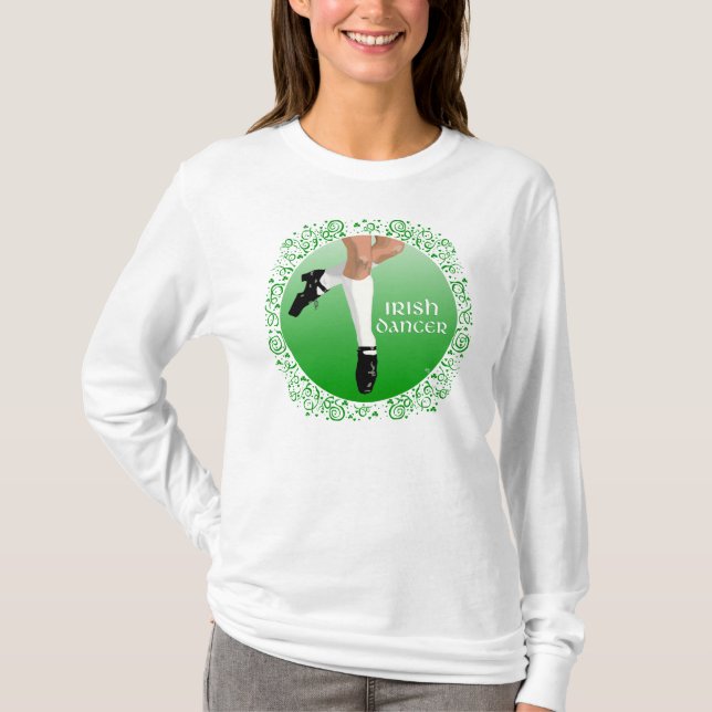 Irish Dancer Hard Shoe T-Shirt (Front)