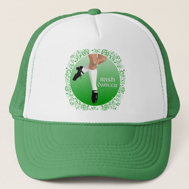 Irish Dancer Hard Shoe Trucker Hat (Front)