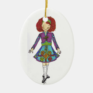 IRISH DANCER ORNAMENT