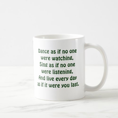 irish dancers vintage coffee mug