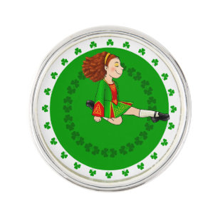 Irish Dancing Lapel Pin