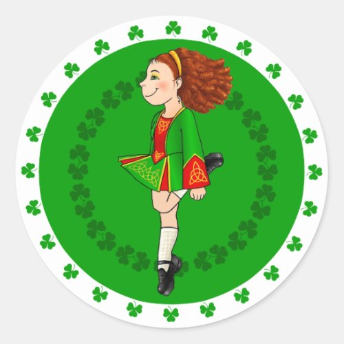 Irish Dancing Sticker