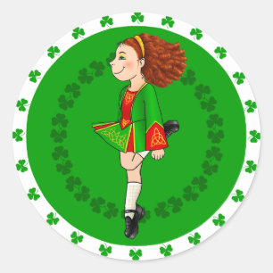 Irish Dancing Sticker