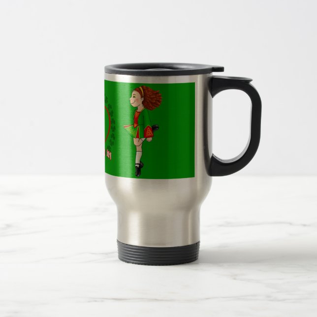 Irish Dancing Travel Mug (Right)