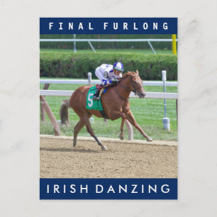 Irish Danzing - Oklahoma Training Track Postcard