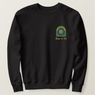 Irish Darts Embroidered Sweatshirt