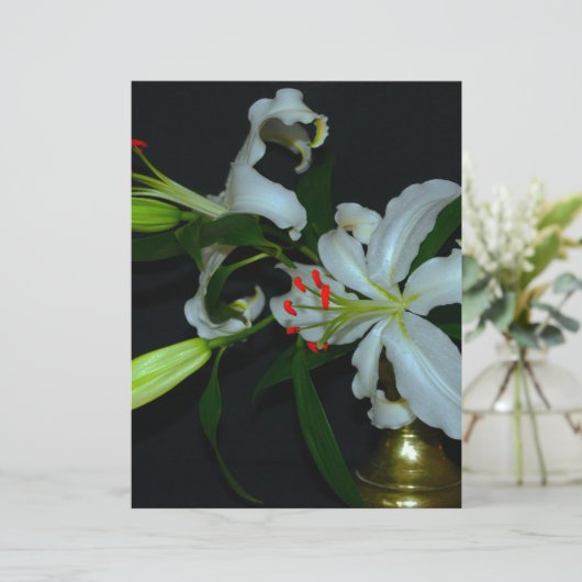 Irish Design-Brass and Flower Collection (Standing Front)