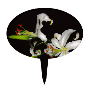 Irish Design- Brass and Flower Collection Cake Topper