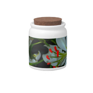 Irish Design-Brass and Flower Collection Candy Jar