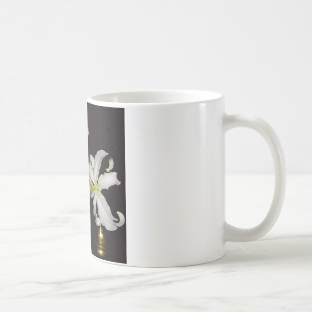 Irish Design- Brass and Flower Collection Coffee Mug (Right)