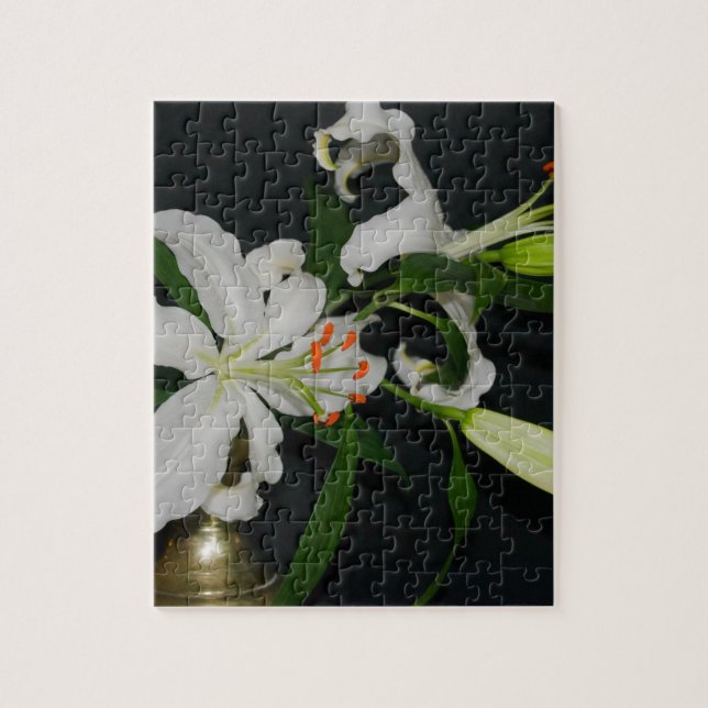 Irish Design-Brass and Flower Collection Jigsaw Puzzle (Vertical)