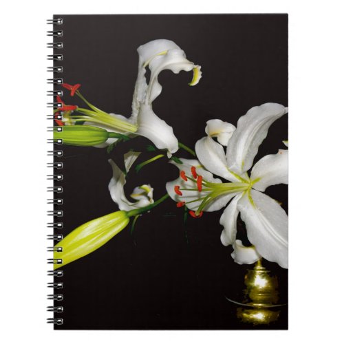 Irish Design_ Brass and Flower Collection Notebook