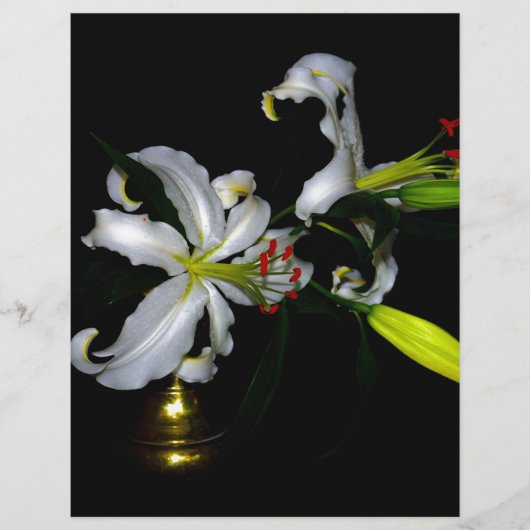 Irish Design-Brass and Flower Design (Front)