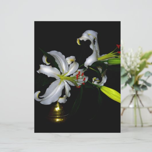 Irish Design-Brass and Flower Design (Standing Front)