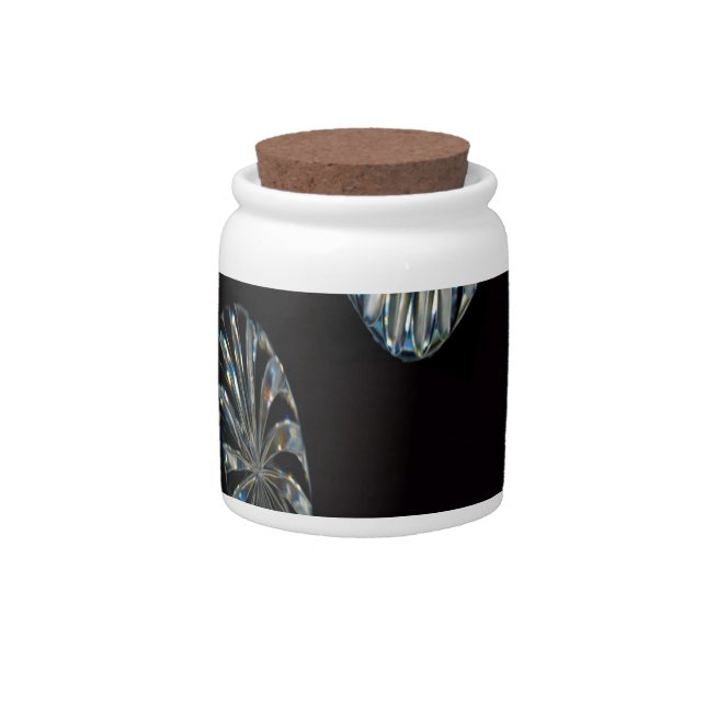 Irish Design -The Crystal Collection Candy Jar (Front)