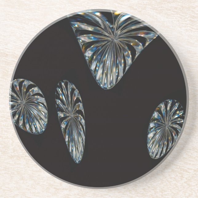 Irish Design -The Crystal Collection Drink Coaster (Front)