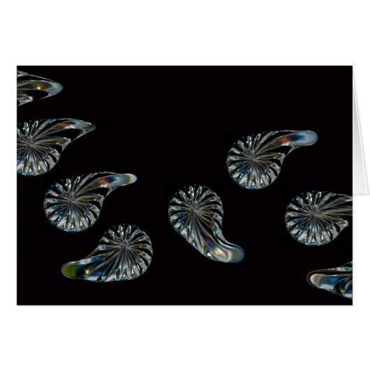 Irish Design-The Crystal Collection Greeting Cards (Front Horizontal)