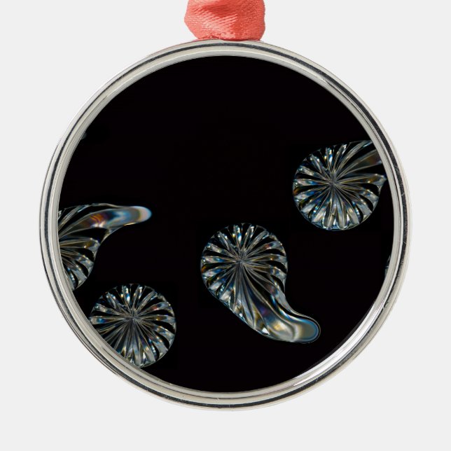 Irish Design-The Crystal Collection Metal Ornament (Front)