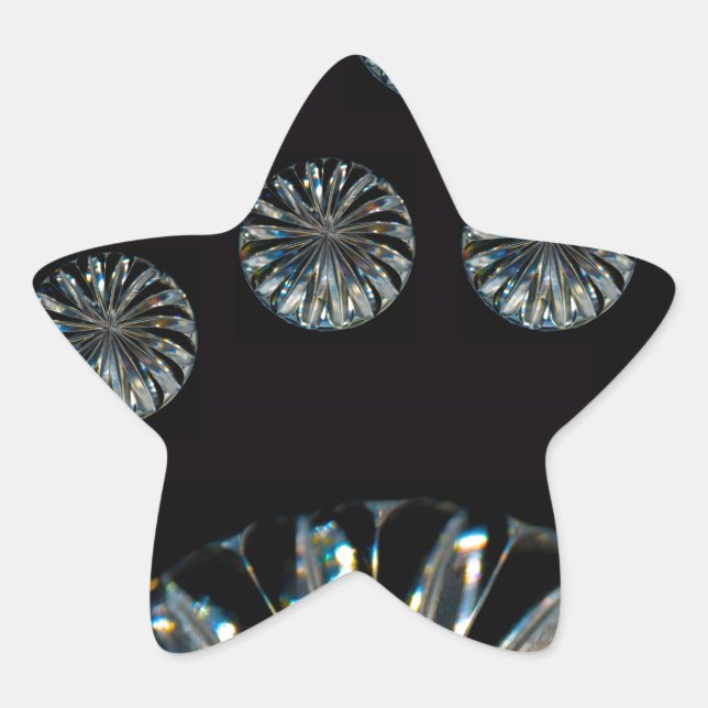 Irish Design-The Crystal Collection Star Sticker (Front)