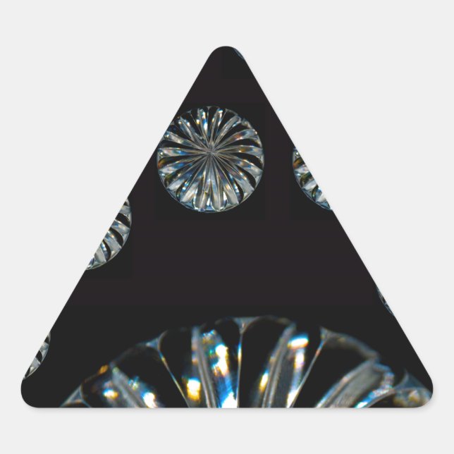 Irish Design-The Crystal Collection Triangle Sticker (Front)