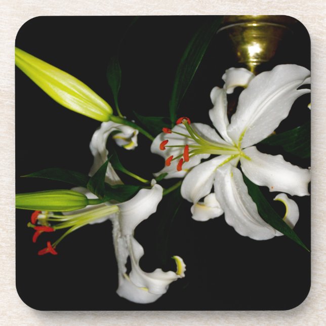 Irish Design-The Flower Collection Beverage Coaster (Front)